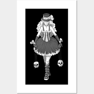 Halloween girl Posters and Art